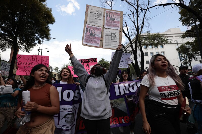 Marcha de mujeres en México