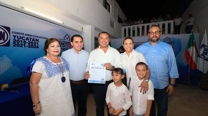 Entrega PAN Yucatán constancia a Consejeros Estatales