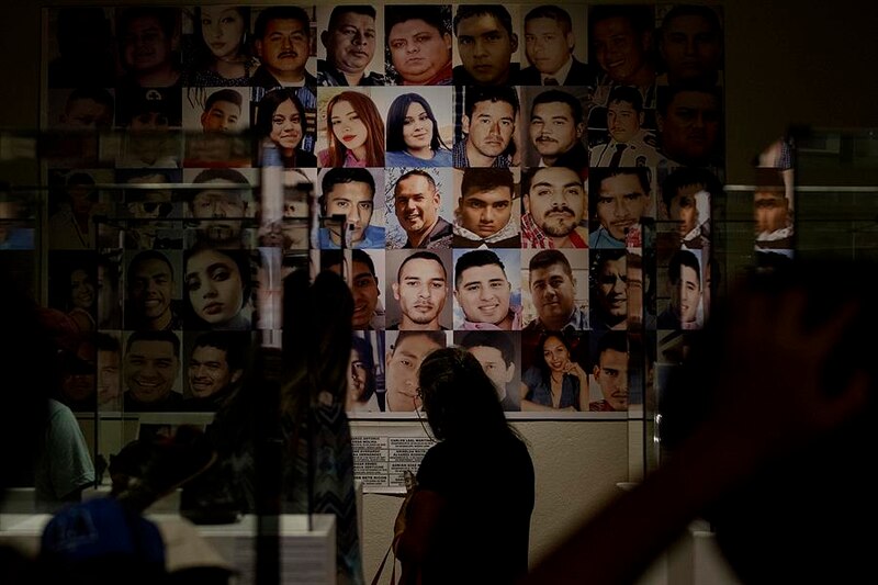 Monumento a las víctimas de la violencia en México