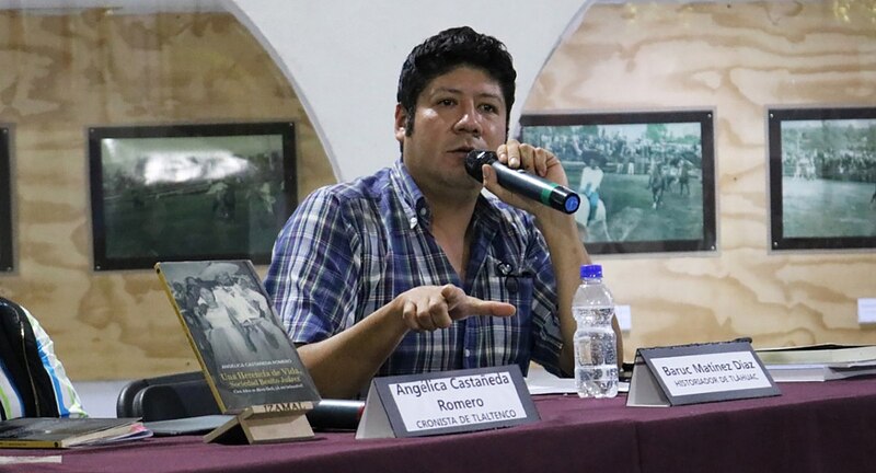 Angélica Castañeda Romero, cronista de Tlaltenco