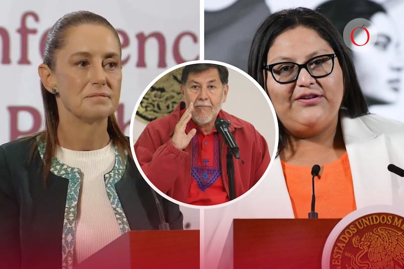 “Hay que ser solidarios”, expresó la presidenta Claudia Sheinbaum, mientras que la secretaria de Mujeres, Citlalli Hernández, también arremetió contra su compañero de partido.