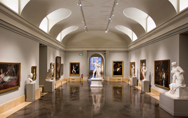 Interior del Museo del Prado