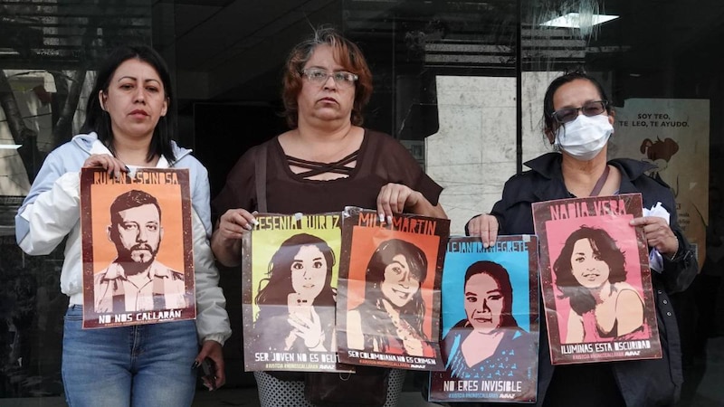 Protesta contra la violencia de género en México