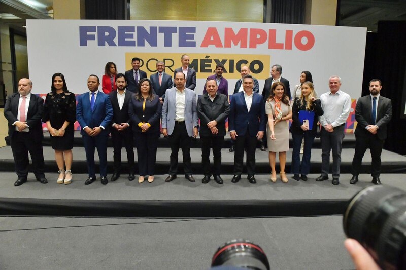 Candidatos del Frente Amplio por México