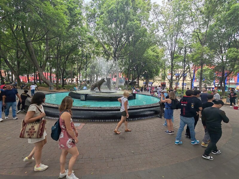 La Fuente de los Toros en la Ciudad de México
