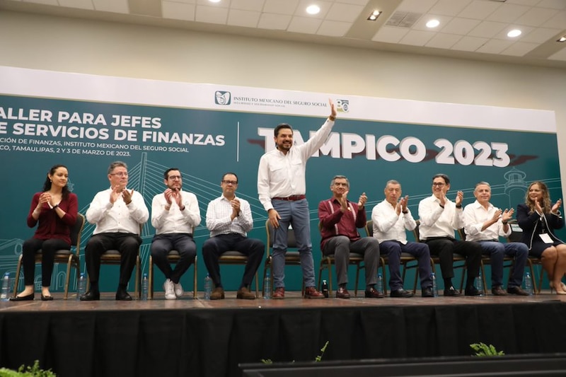 Reunión de trabajo con autoridades del IMSS en Tampico