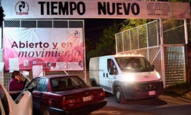 Se registra fuerte movilización policiaca en las inmediaciones de la alcaldía Tláhuac