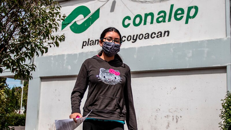 Estudiante de Conalep Coyoacán