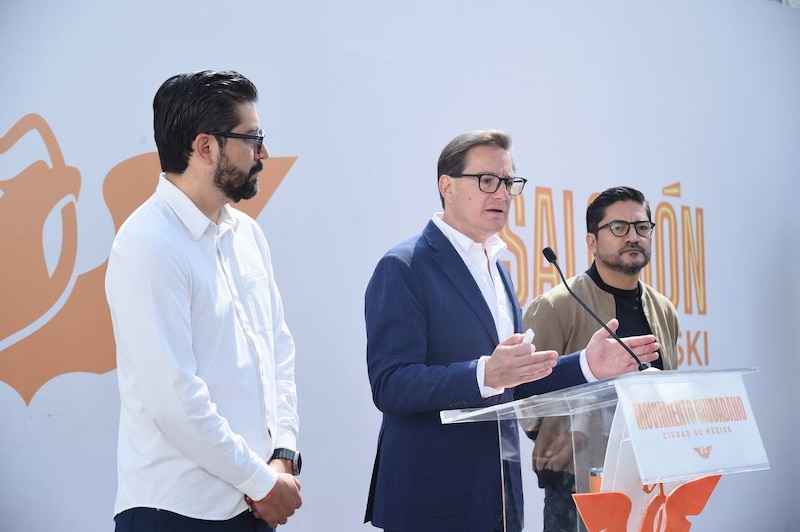 Movimiento Ciudadano presenta a sus candidatos para la Ciudad de México