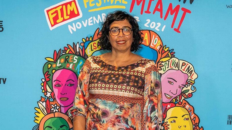 La directora de cine Lucrecia Martel en el Festival de Cine de Miami