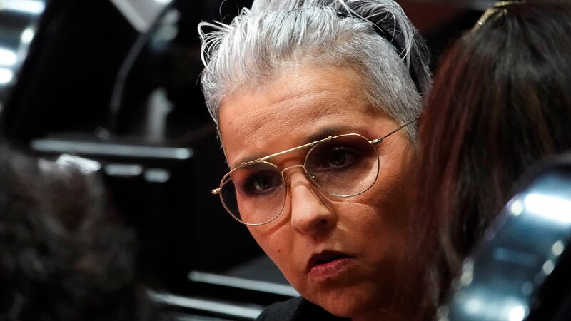 La actriz mexicana Laura Zapata