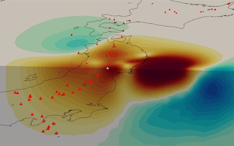 Mapa de la capa límite atmosférica