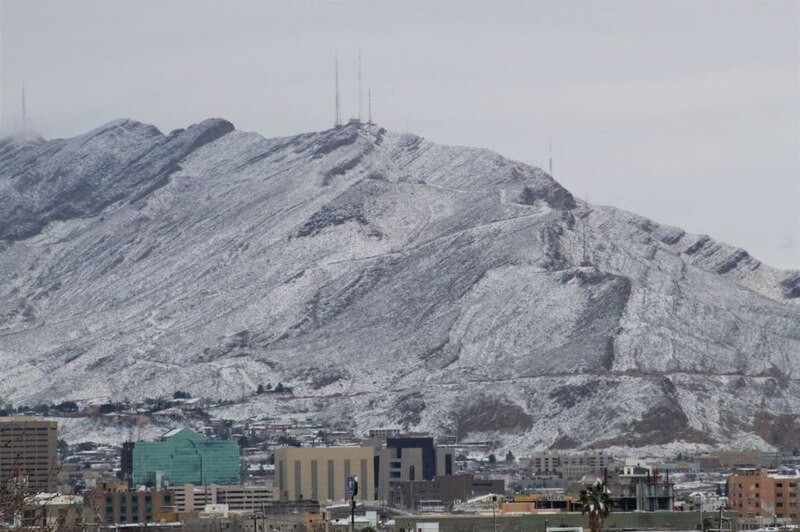Frente frío 37. Los efectos de este frente frío podrían causar la caída de nieve o aguanieve en regiones montañosas en algunos estados del norte.