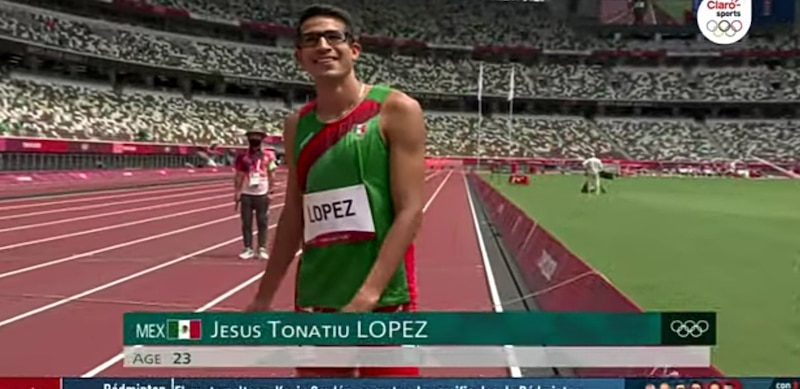 Jesús Tonatiú López, atleta mexicano, especialista en marcha atlética.