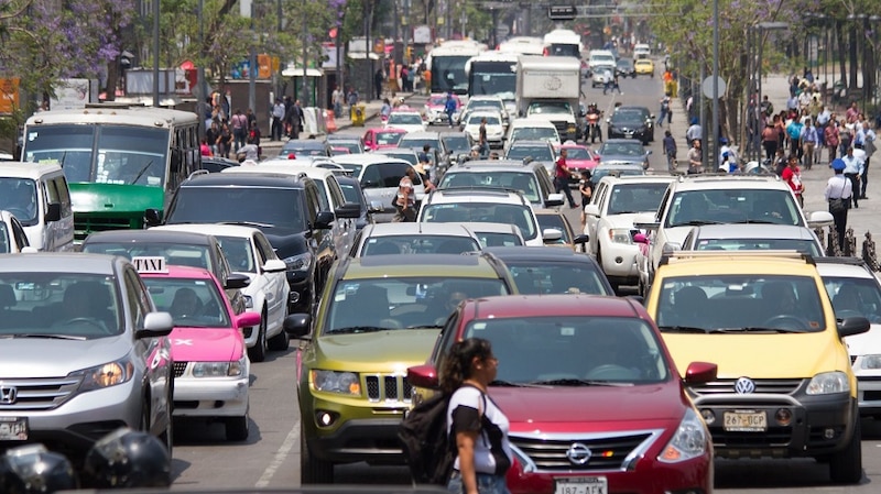 Tráfico en la Ciudad de México