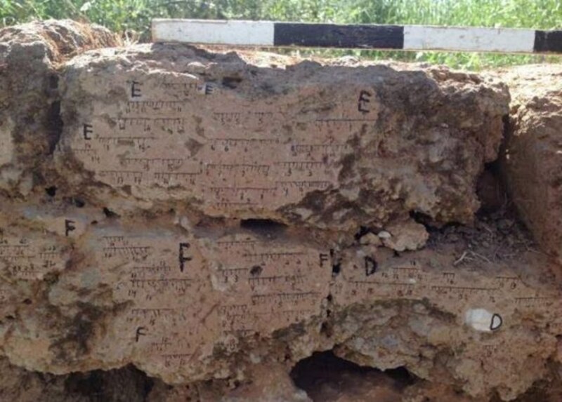 Inscripción en piedra antigua