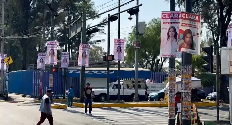 Clara Luz Flores, candidata de Morena, en Nuevo León