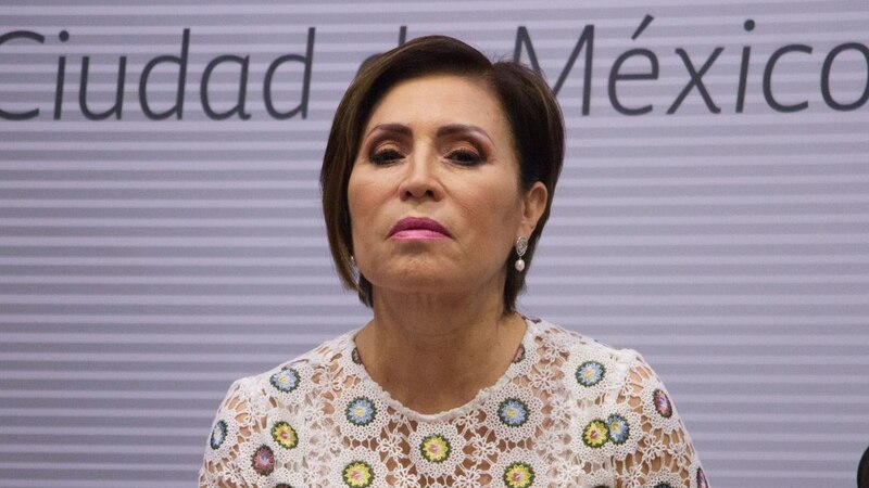 La Jefa de Gobierno de la Ciudad de México, Claudia Sheinbaum, durante una conferencia de prensa.