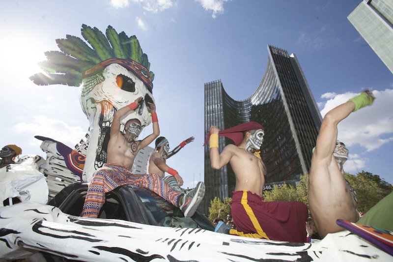 Desfile del Día de Muertos en la Ciudad de México