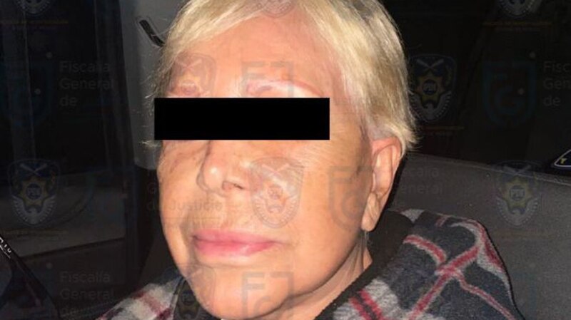 La mujer que fue detenida por la policía