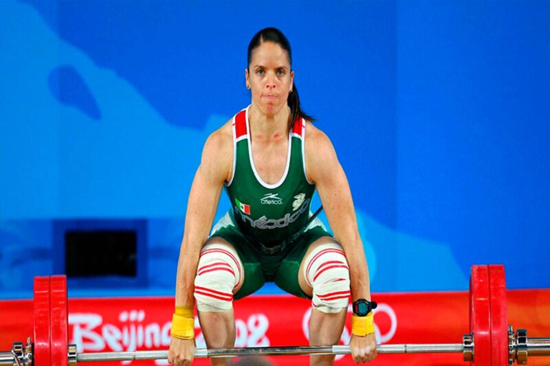 Levantadora de pesas mexicana Soraya Jiménez.