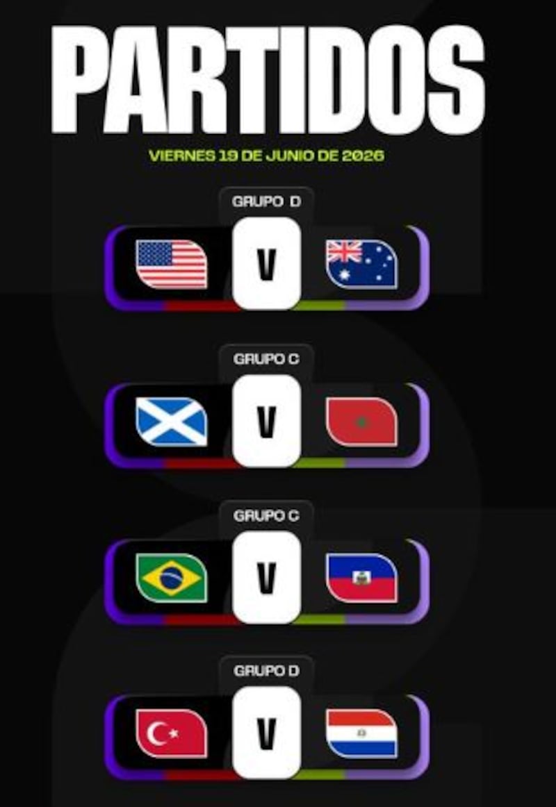 Así se jugarán los cuatro partidos en el día 15 de competencia de esta Copa del Mundo.
