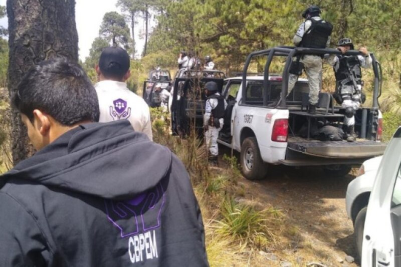 Operativo conjunto entre la Policía Estatal y el Ejército Mexicano en Chiapas