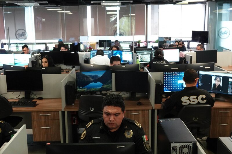 Centro de Control y Comando de la Policía de la Ciudad de México