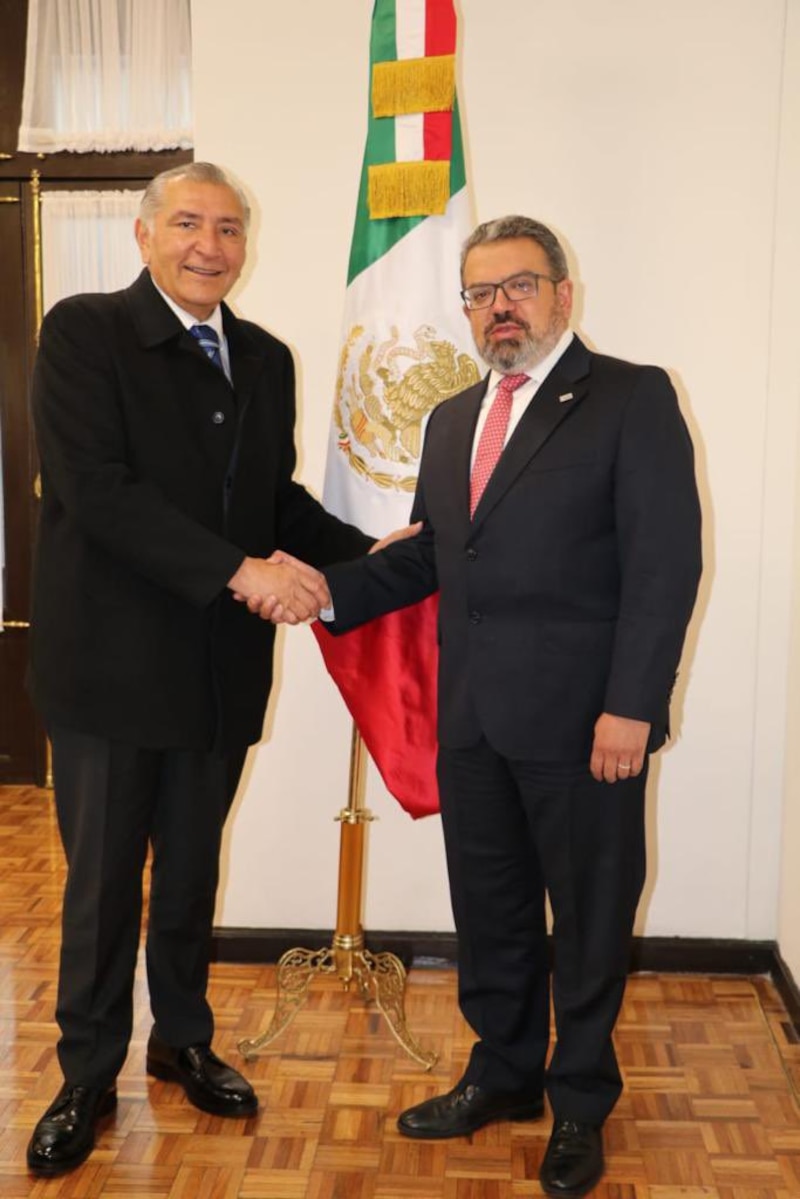 Reunión entre el presidente de México y el presidente de los Estados Unidos
