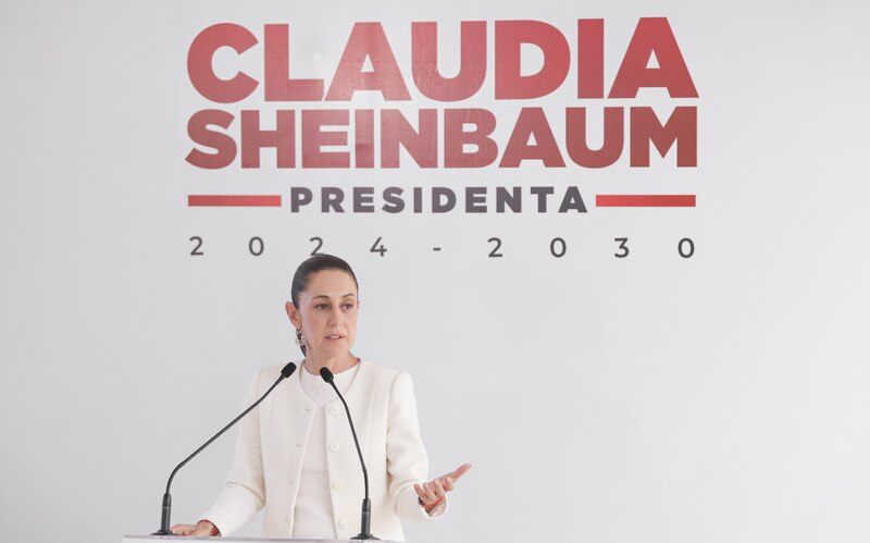 Claudia Sheinbaum, precandidata de Morena a la presidencia de México