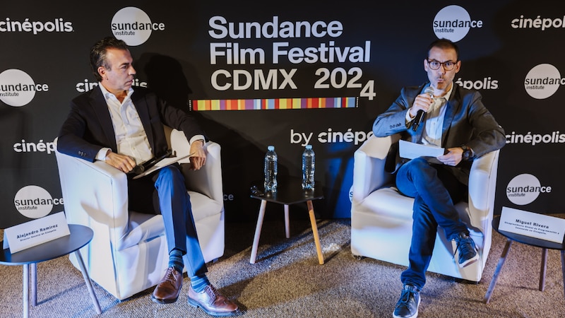 Conferencia de prensa del Festival de Cine de Sundance en la Ciudad de México