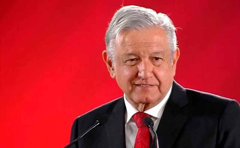 El presidente Andrés Manuel López Obrador durante una conferencia de prensa.