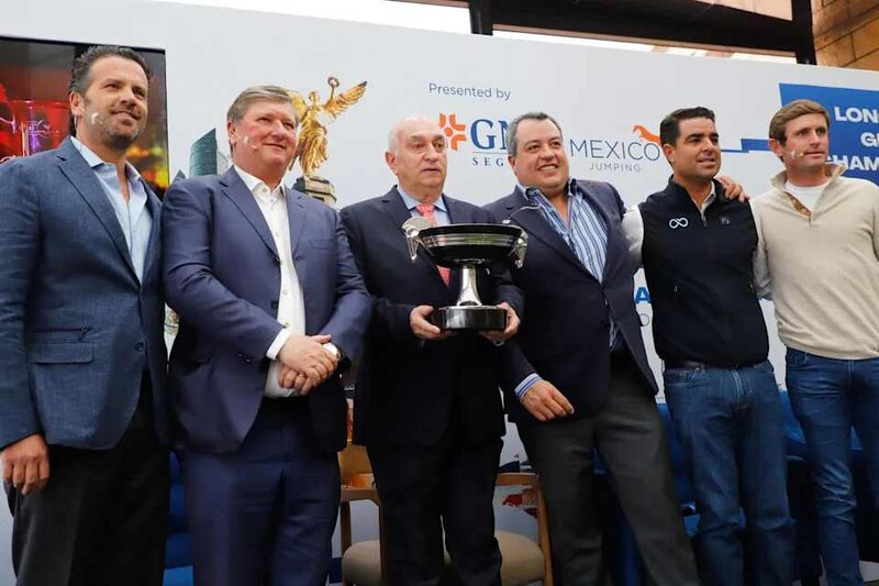 Entrega de premios del Longines Global Champions Tour en México