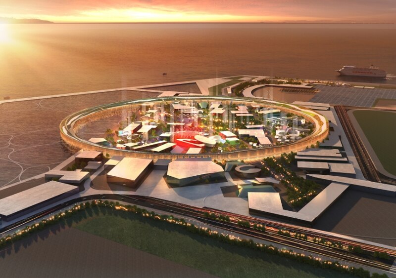 Una imagen conceptual de la Exposición Universal de Dubái 2020