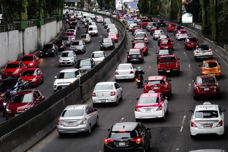 Según encuestas internacionales la ciudad ocupa el lugar 28 en tráfico vial.