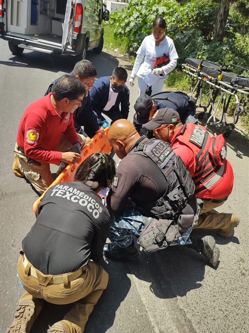 Accidente de tráfico en Texcoco deja un herido