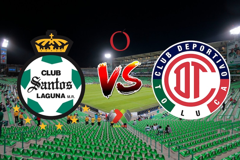 Santos Laguna vs Toluca | Liga MX: Apertura 2025, Jornada 2. Horario, canal, transmisión, cómo y dónde ver en vivo el partido.