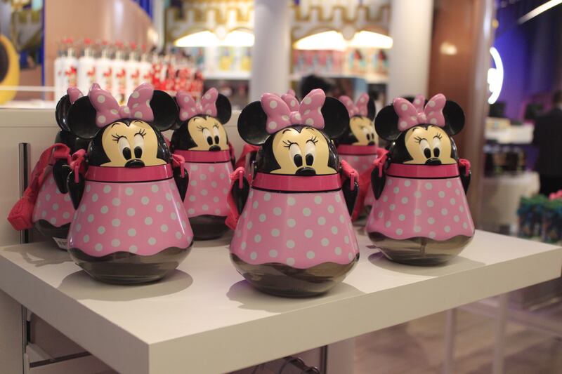 Productos de la Disney Store en Plaza Perisur