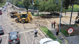 Reparan fuga de agua en Loreto Fabela en la GAM