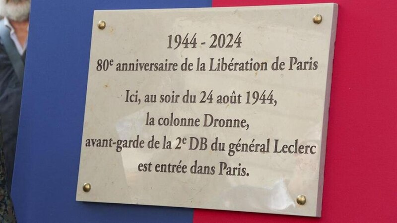 80º aniversario de la Liberación de París
