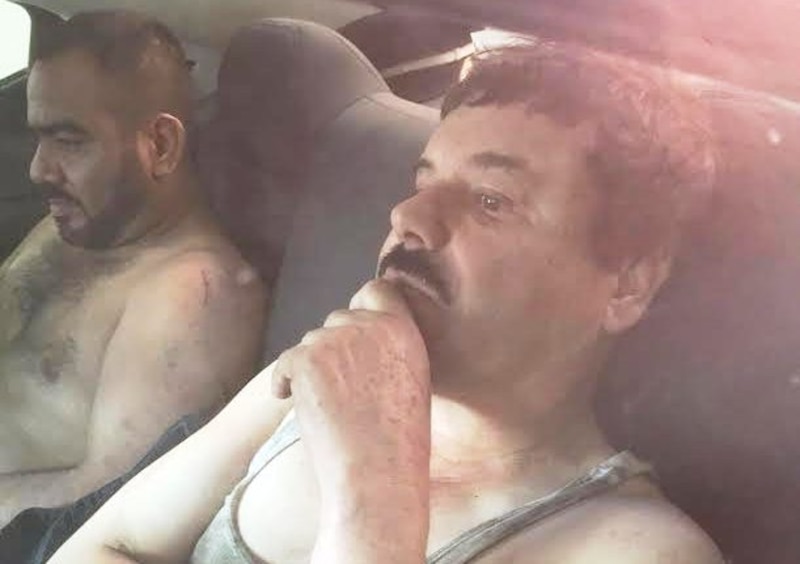 El Chapo Guzmán y Dámaso López Núñez
