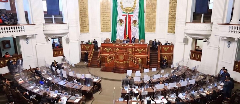 Sesión del Congreso de la Ciudad de México