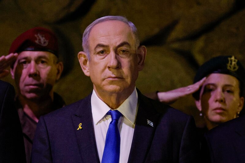 El primer ministro israelí, Benjamin Netanyahu, durante un acto oficial.