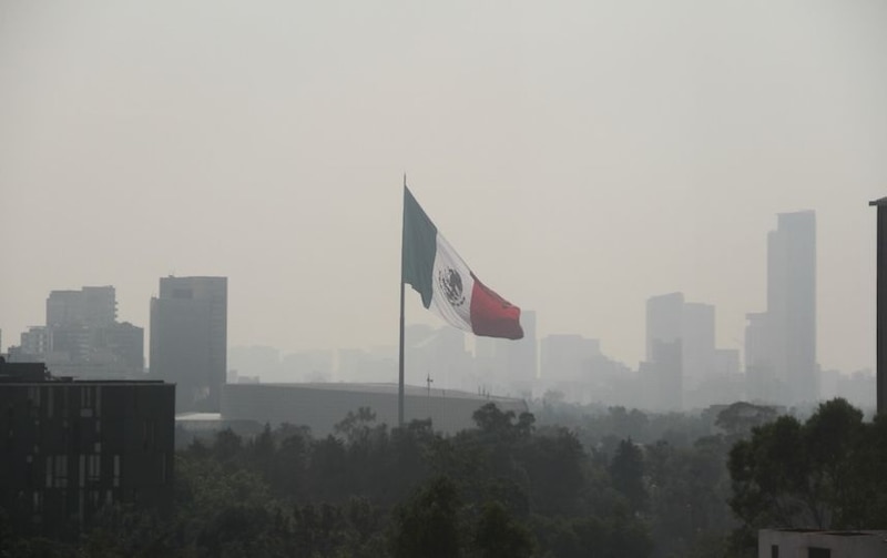 La Ciudad de México sufre los estragos de la contaminación atmosférica