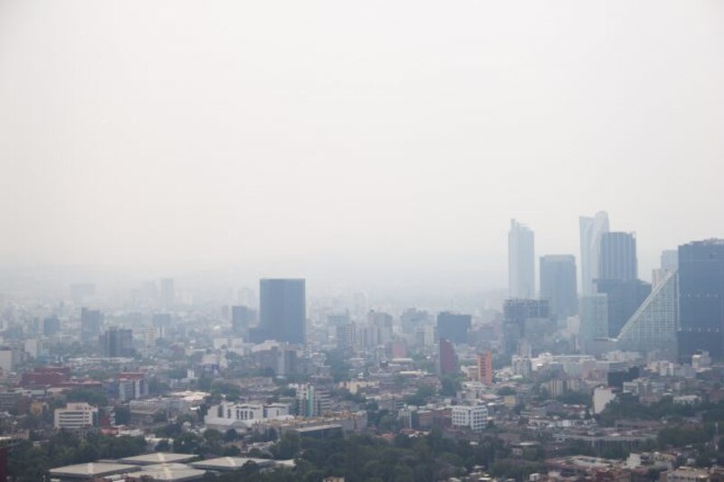 Ciudad de México desde el aire