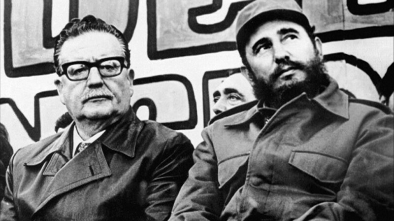 Fidel Castro y Salvador Allende