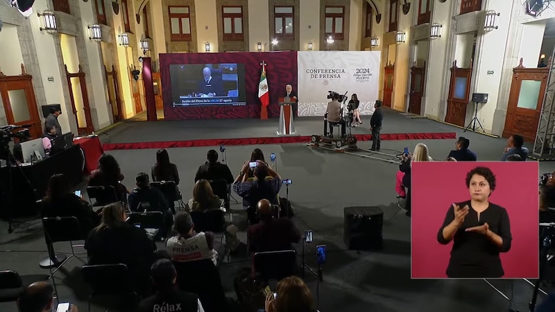 Conferencia de prensa del presidente de México, Andrés Manuel López Obrador