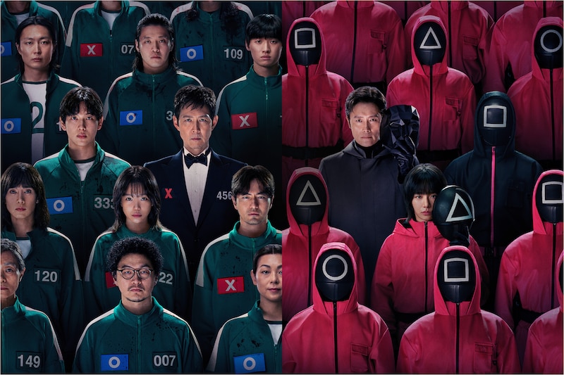El Juego del Calamar 3. Poster oficial de adelantos para la temporada final en Netflix.