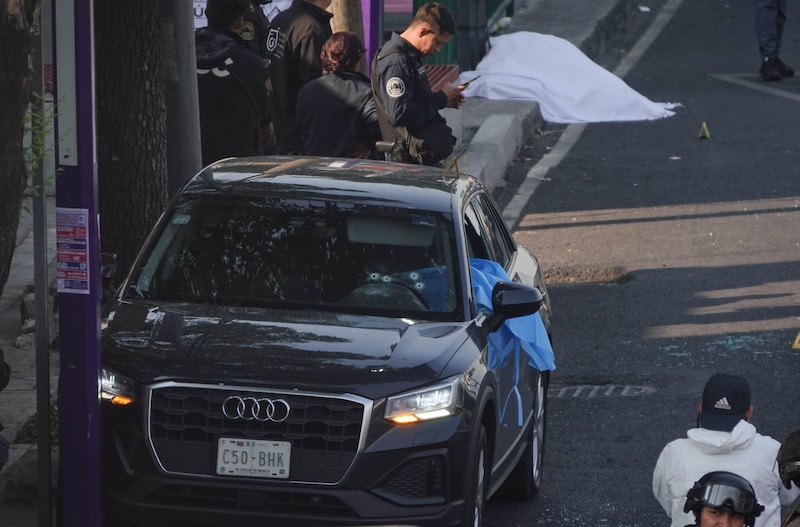 Doble asesinato perpetrado en calzada de Tlalpan