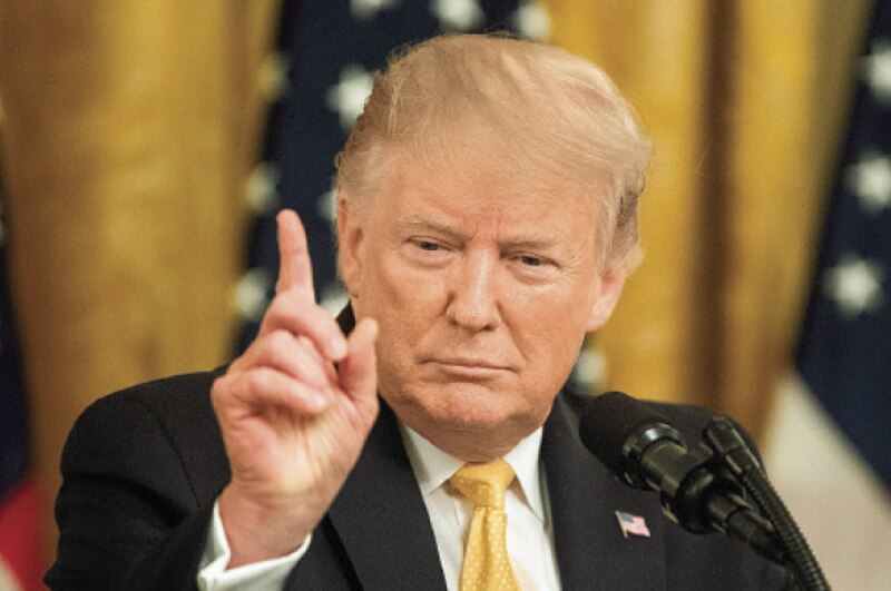 Donald Trump, presidente de los Estados Unidos